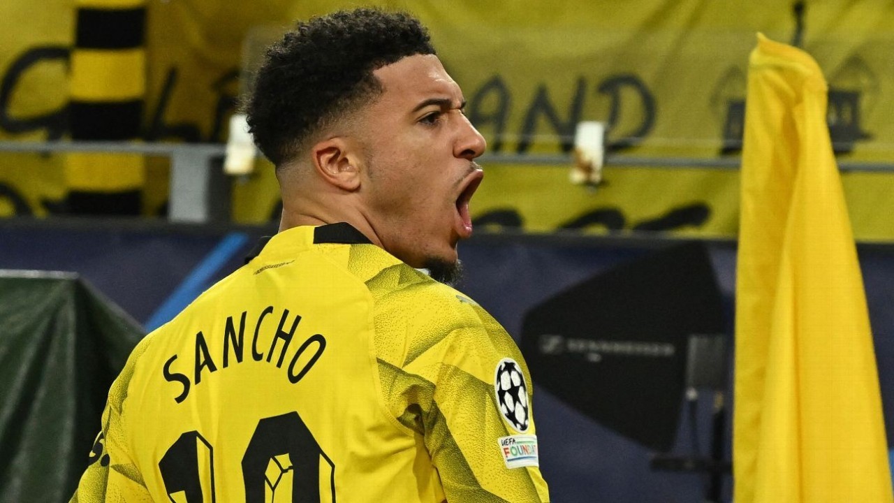 Sancho fires Dortmund past PSV into UCL QF