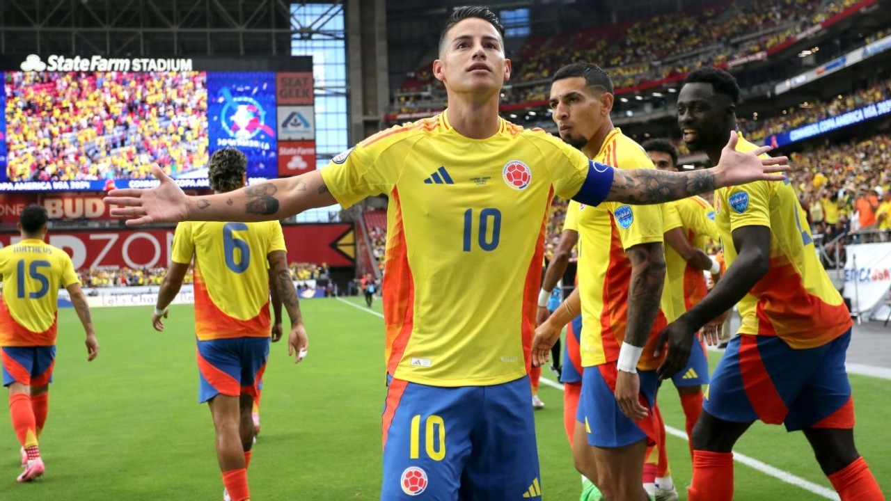 James Rodriguez continues to inspire a motivated Colombia in Copa América