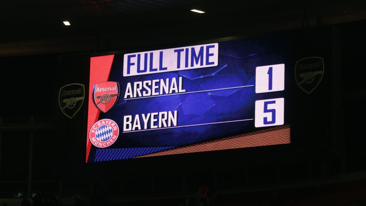 Arsenal vs Bayern Munich: The results of their last 10 meetings