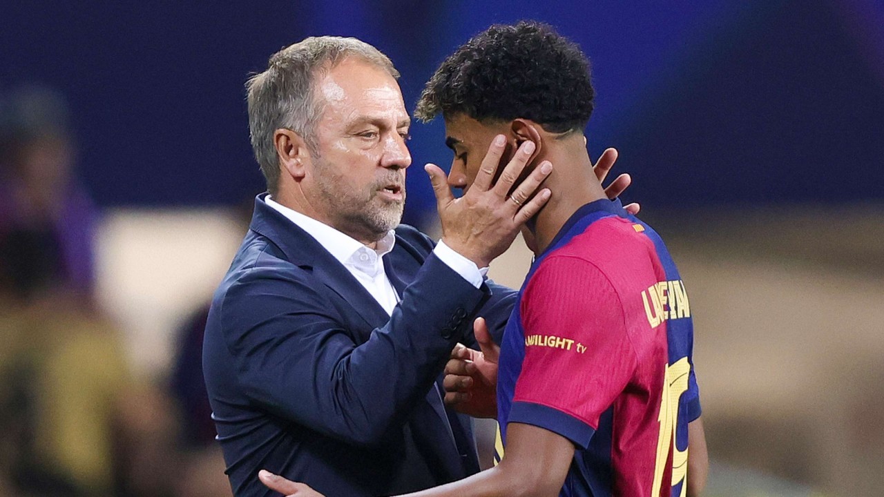 Hansi Flick hails teenage duo ahead of huge El Clasico clash