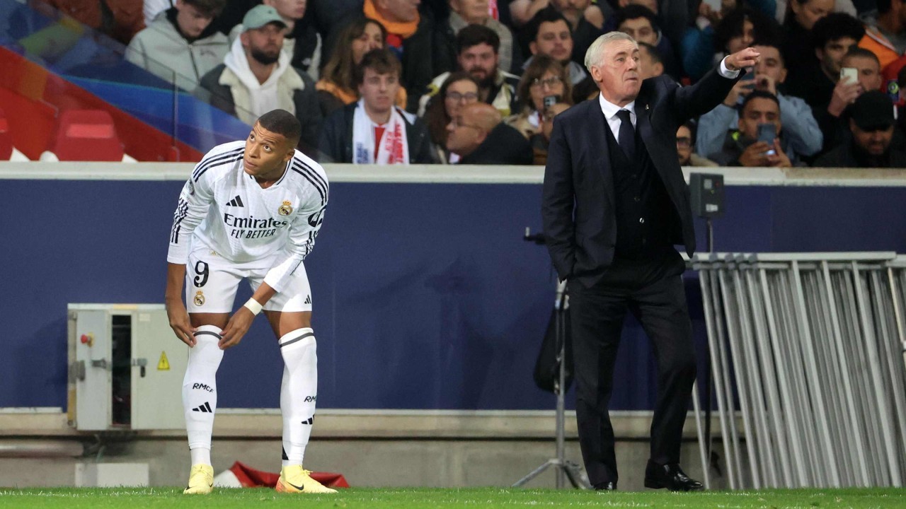 Carlo Ancelotti responds to Kylian Mbappe 'coward' accusations