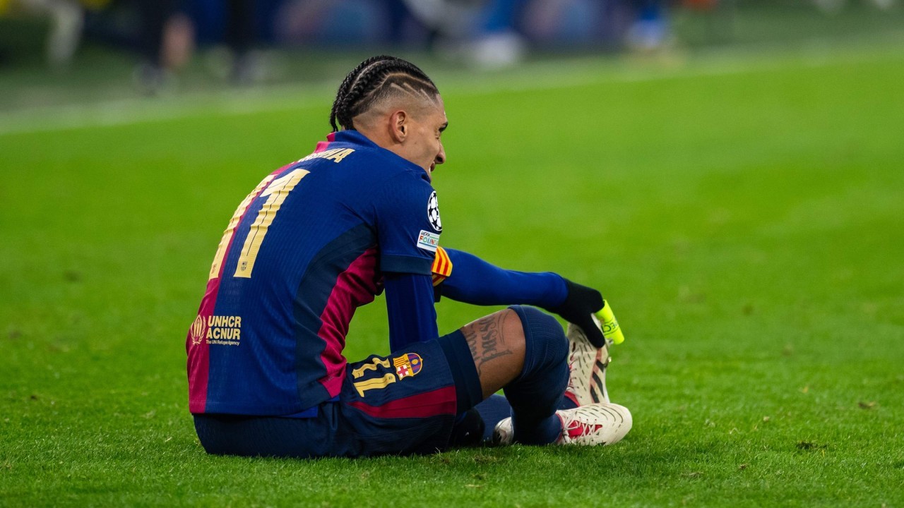Hansi Flicks gives Raphinha update amid Champions League injury scare