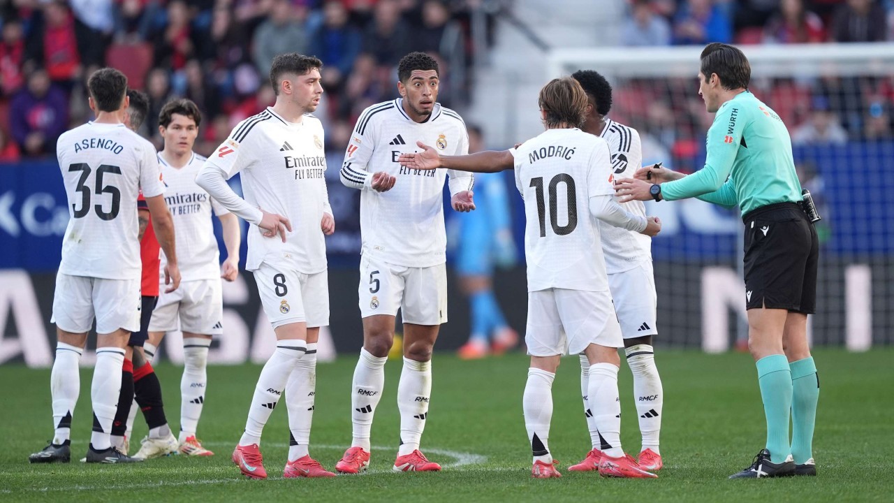 Jude Bellingham speaks out on Osasuna red card amid 12-game suspension risk
