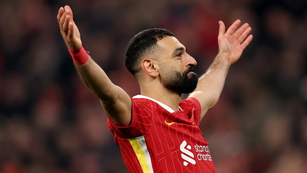 Mohamed Salah equals Man Utd legend's scoring record with landmark Anfield goal
