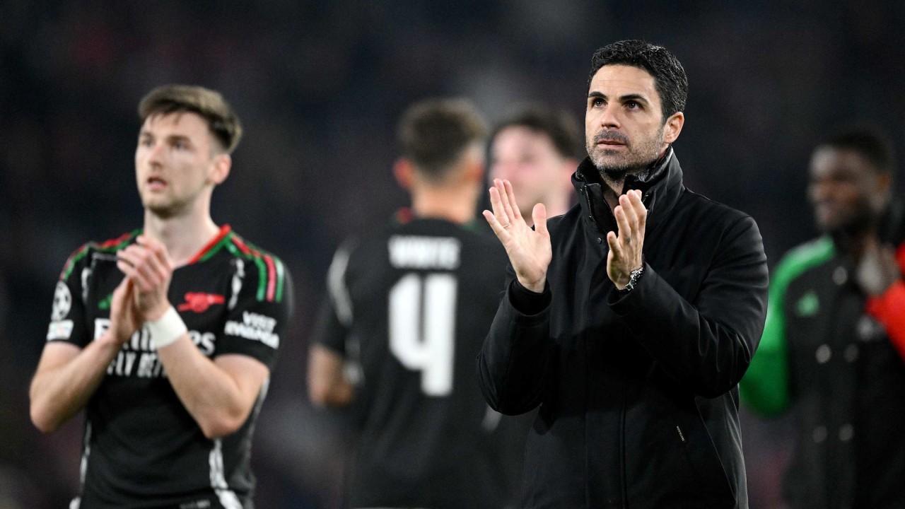 Mikel Arteta sends Man Utd warning after Arsenal's record-breaking Champions League win