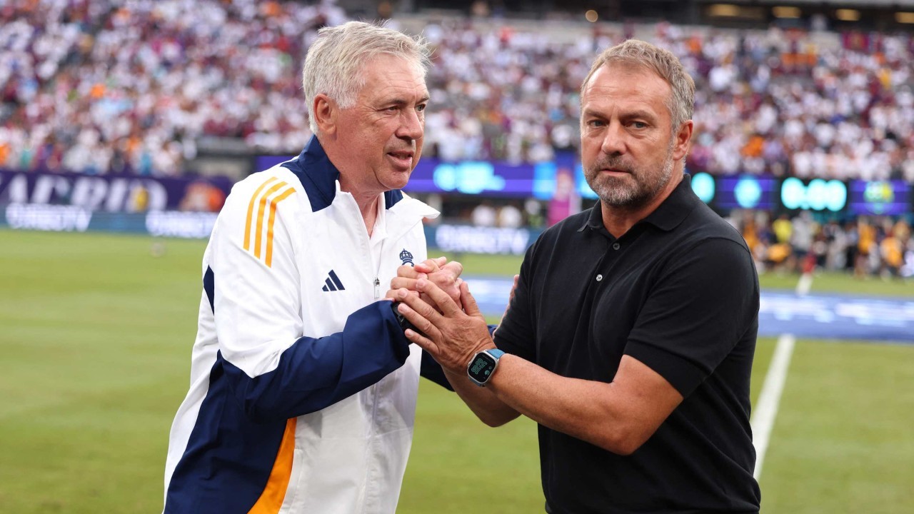 Hansi Flick responds to Carlo Ancelotti jibe after Barcelona & Real Madrid comparison
