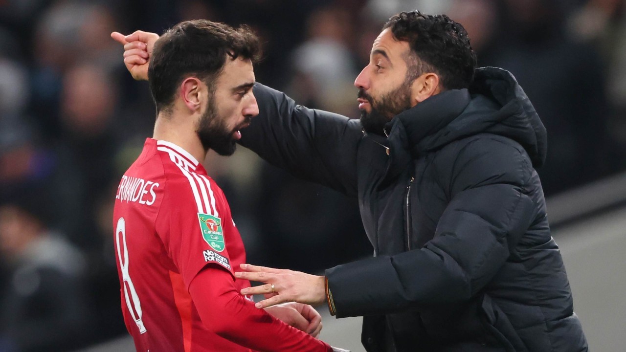 Ruben Amorim reveals Man Utd's stance on selling Bruno Fernandes to Real Madrid