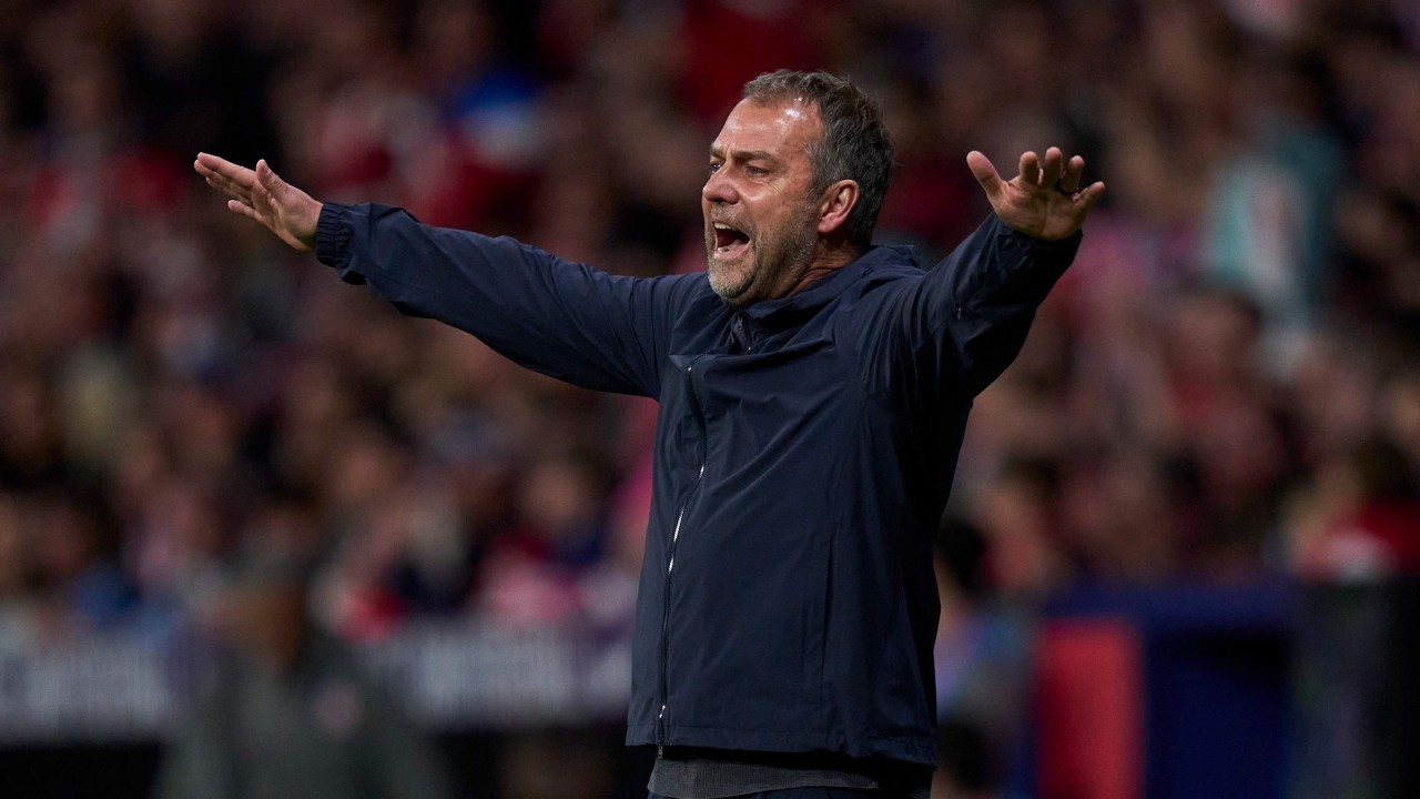Hansi Flick 'concerned' about Barcelona future