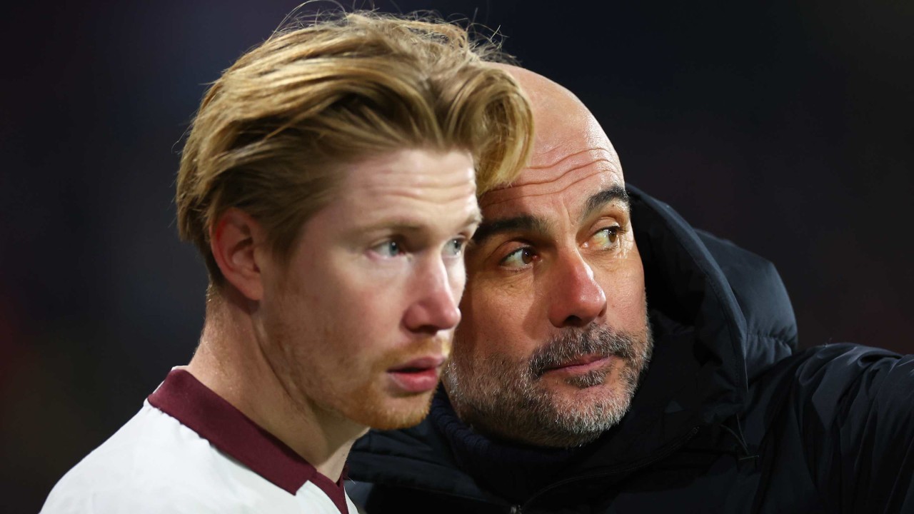 Pep Guardiola reveals why Kevin De Bruyne is leaving Man City