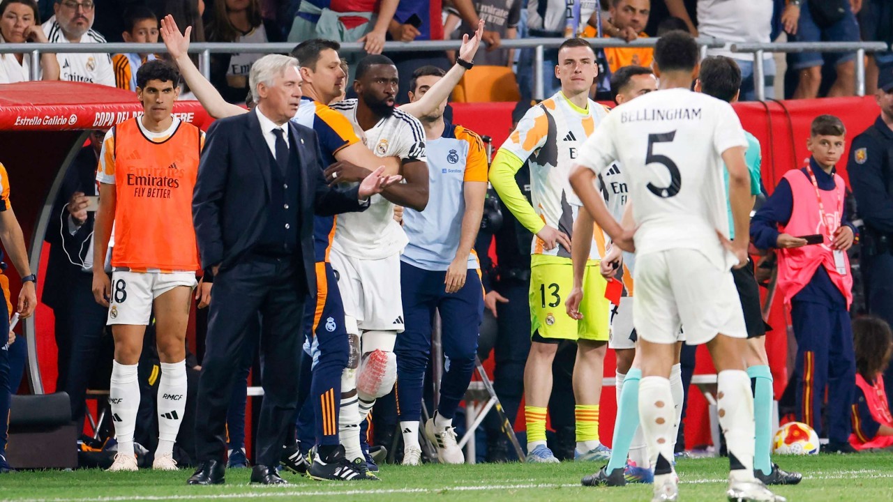 Real Madrid learn length of Antonio Rudiger ban after Copa del Rey red card