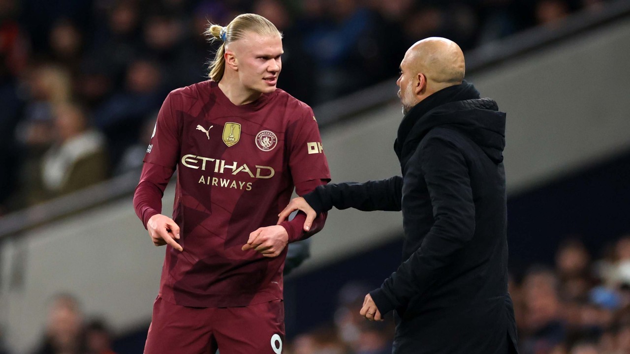 Pep Guardiola & Erling Haaland clash over reasons for Man City collapse
