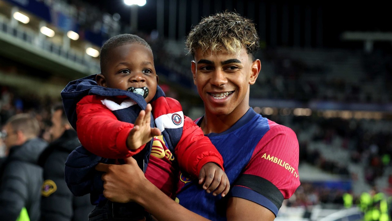 Lamine Yamal shares adorable moment with younger brother after La Liga title win