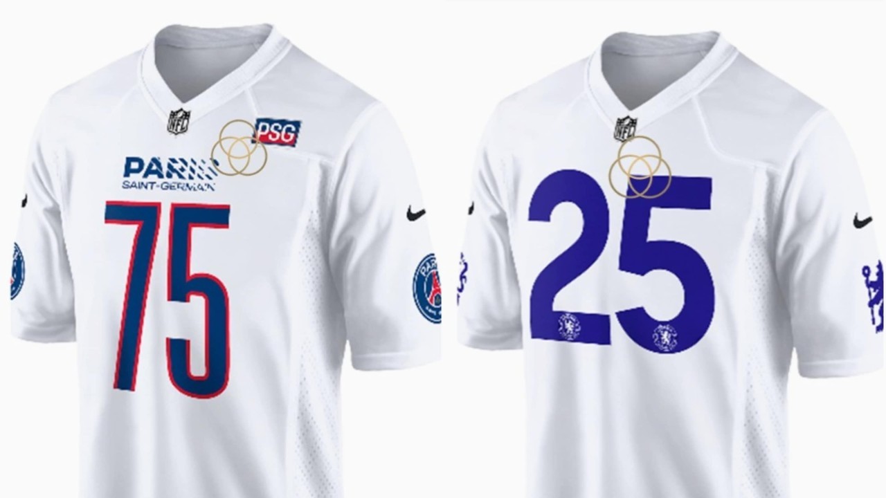 Leak reveals NFL to release stunning jerseys with Chelsea, PSG, Atletico Madrid