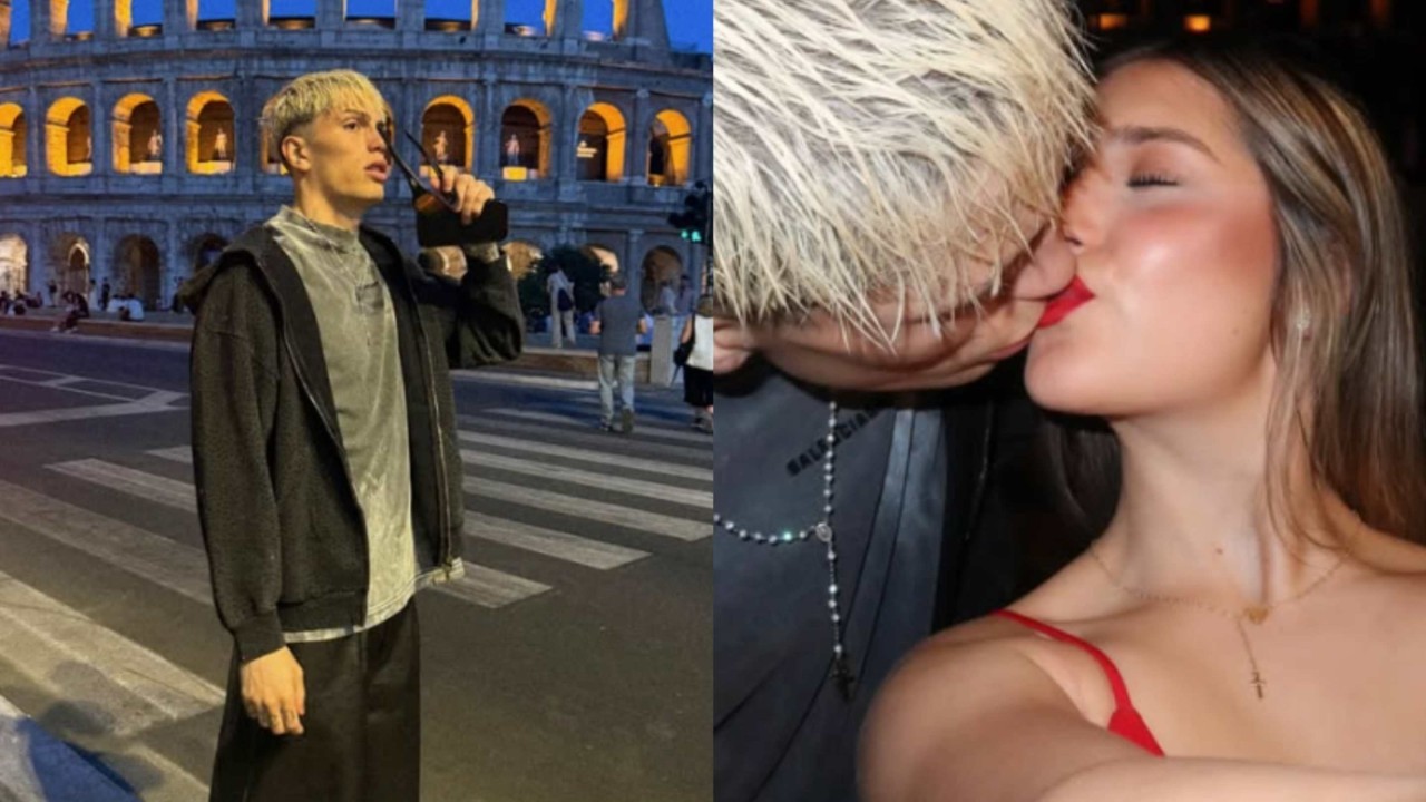 Alejandro Garnacho takes time out from Man Utd exit rumours with Rome holiday