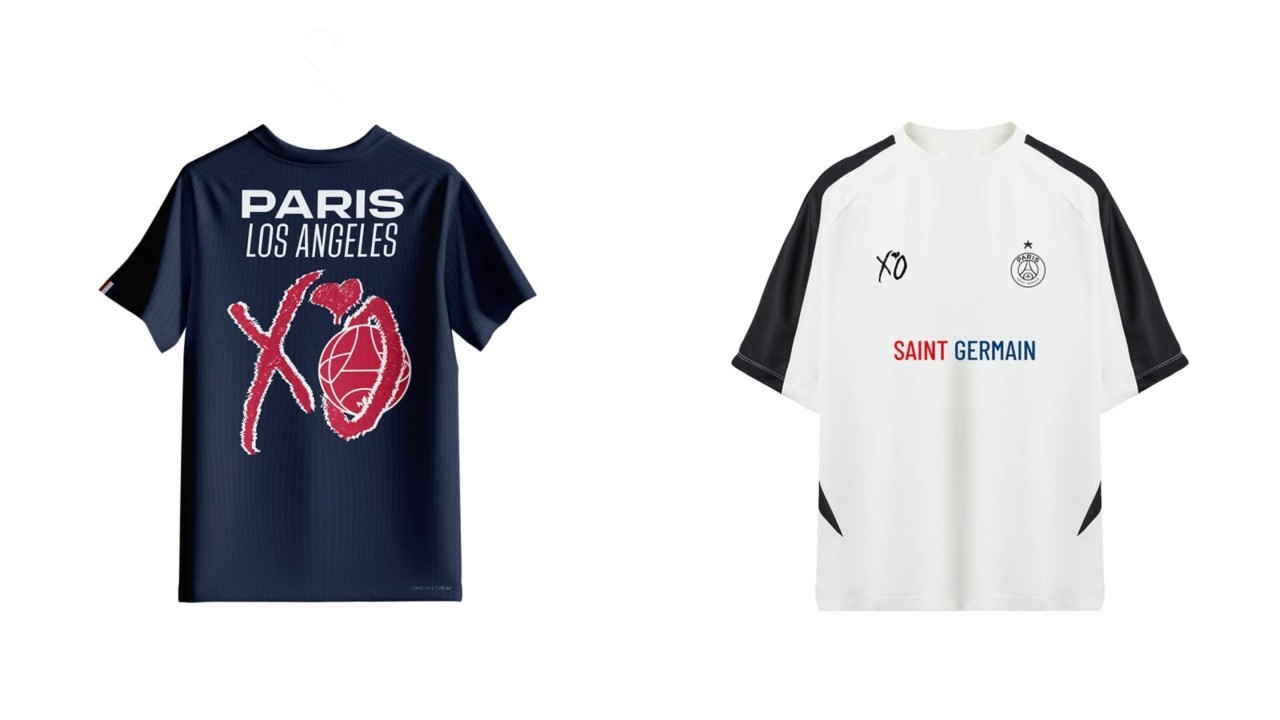 PSG x The Weeknd collab for limited edition home shirt