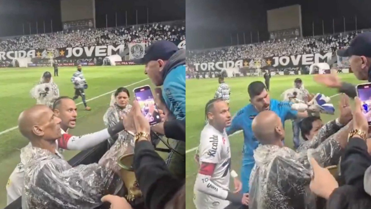 Neymar gets into heated clash with fan after latest Santos defeat