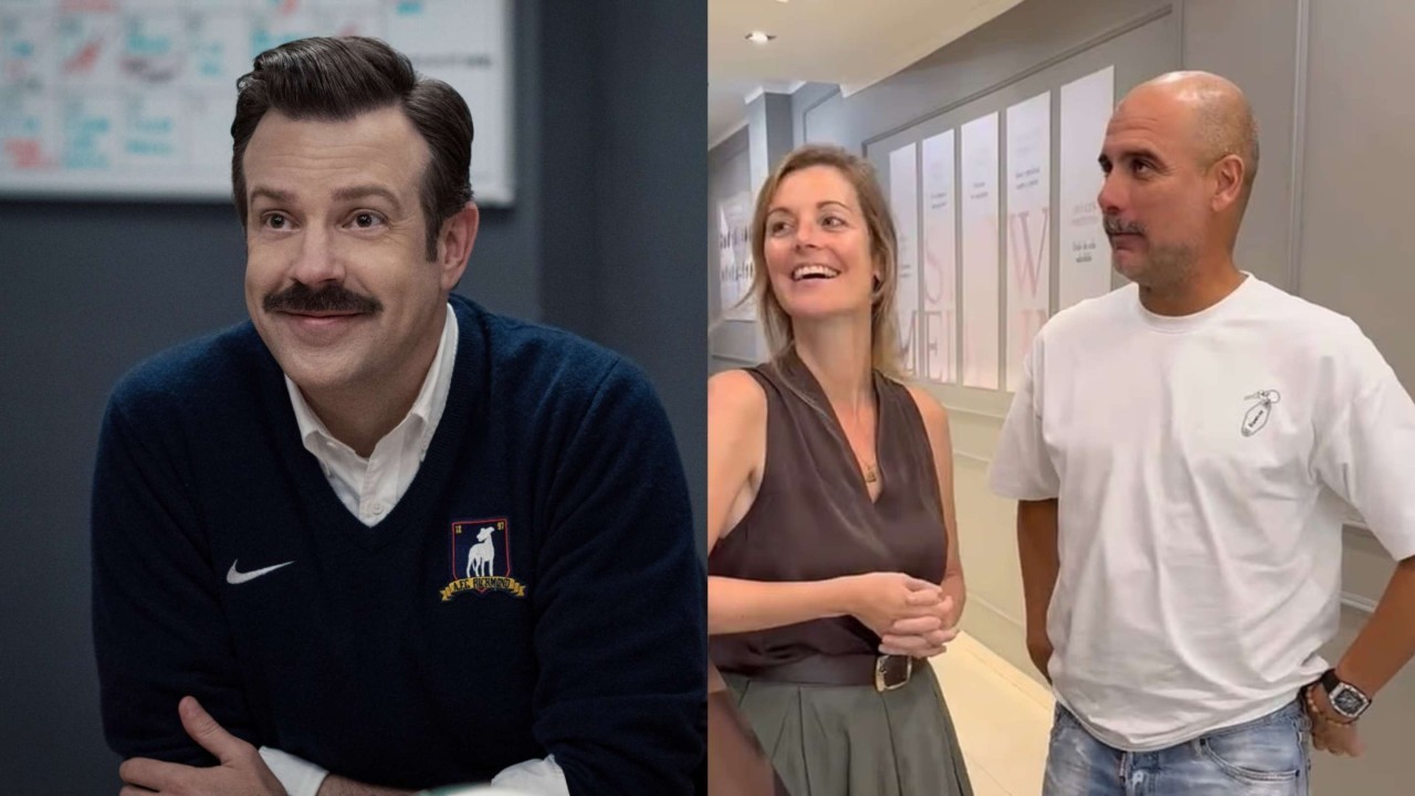 Pep Guardiola draws Ted Lasso comparisons with bold new look