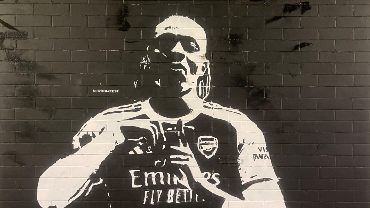 Eberechi Eze mural appears outside Emirates Stadium ahead of Arsenal move