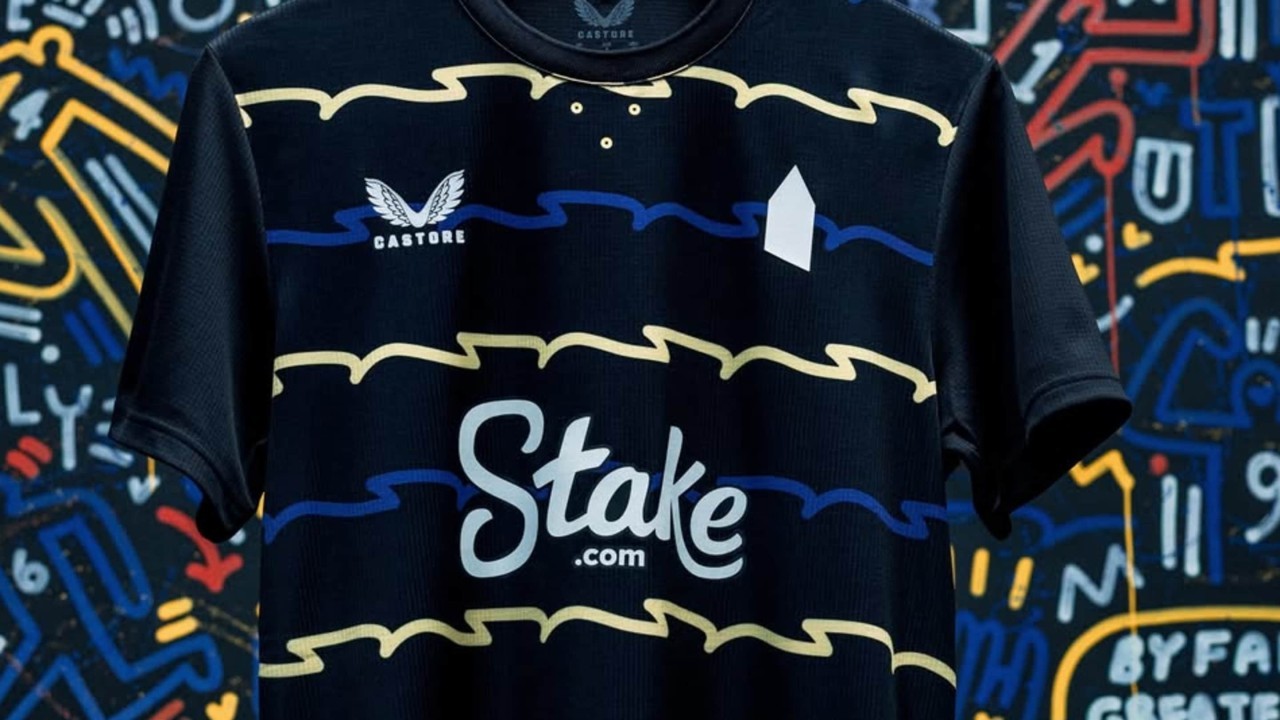 Everton’s River Mersey-inspired 2025/26 third kit has unique feature
